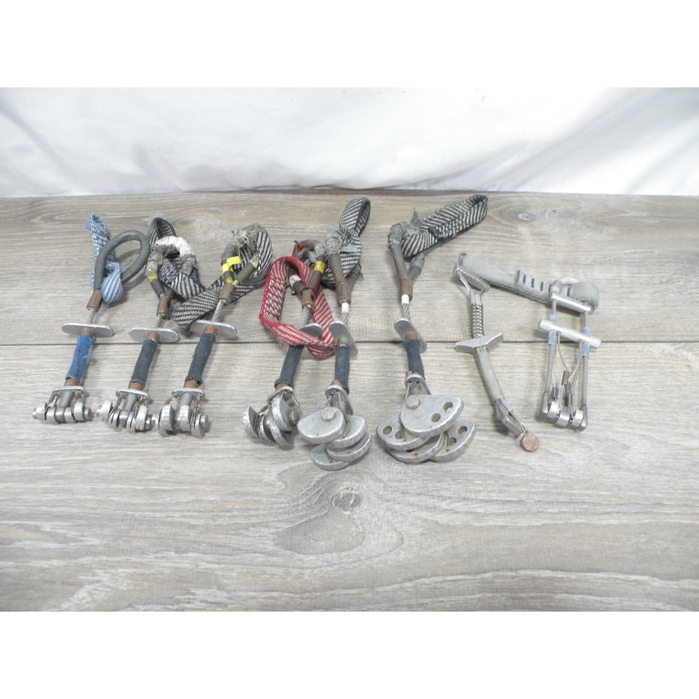 Vintage Climbing Cams Original Alien Metolius Lowe. Very used and needs work